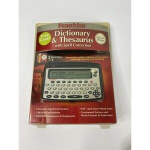 Franklin Electronic Dictionary Thesaurus W/ Spell Correction MWD-460